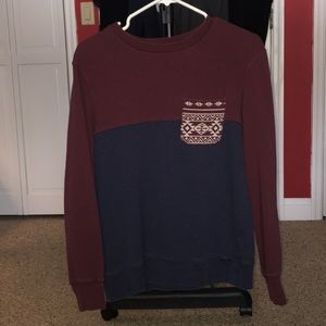 On the Byas crewneck